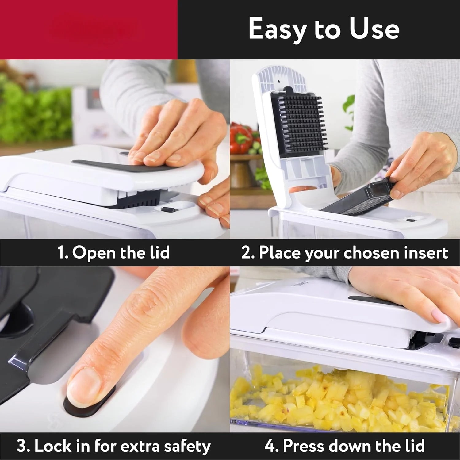 High Quality Multifunctional Vegetable chopper Pro